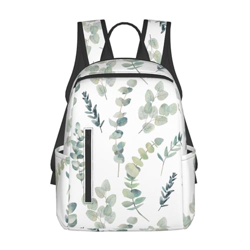 Sac à dos léger et ergonomique imprimé eucalyptus pour simplifier vos trajets