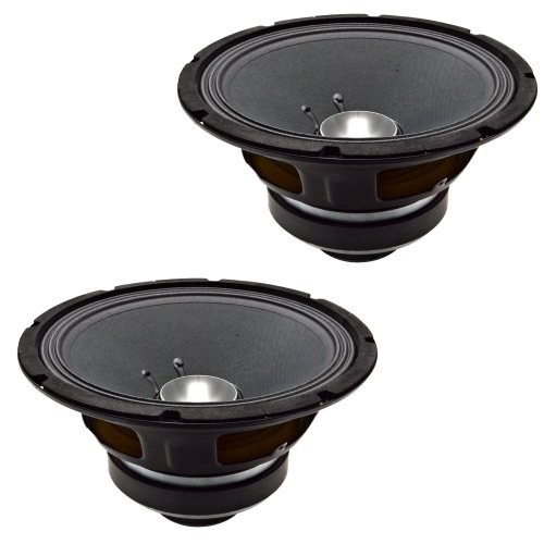 Seismic Audio - CoAx-10-Pair - Pair of 10 Inch Coaxial Speakers 250 Watts RMS - PRO Audio PA DJ Replacement - 8 Ohms