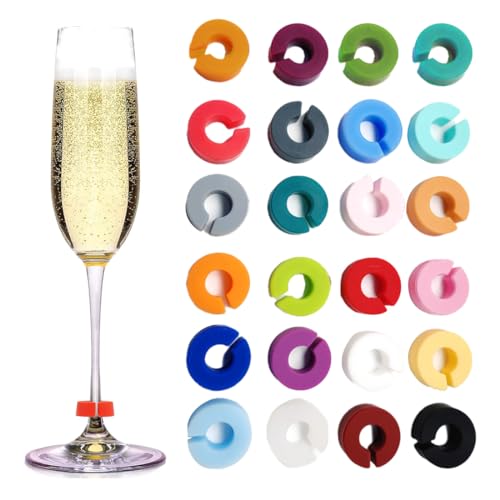 36 Pcs Vino Pennarello Per Bicchiere Di Identificatori Bicchieri