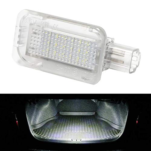 iJDMTOY Super Bright 2W High Power Xenon White Full LED Trunk Cargo Area Light Assembly Compatible With Honda Acura, Powered by 18-SMD LED Diodes