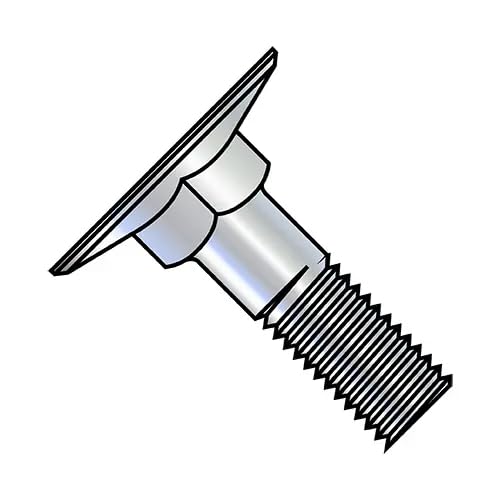 Generic 1/4""-20 X 1 1/4"" Elevator Bolt Zinc ECS-1420BE