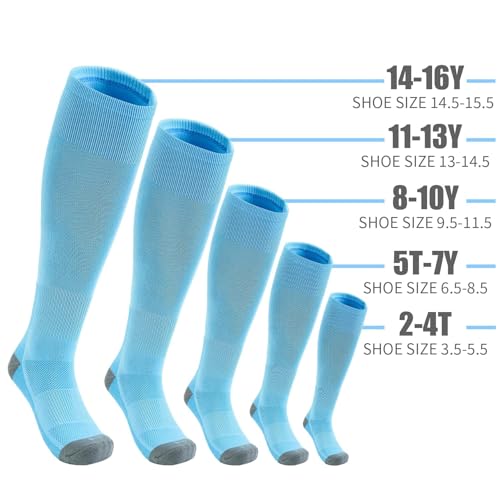 Image of QBK Toddler Baseball Socks And Belt Youth Softball Tee Ball Combo Set