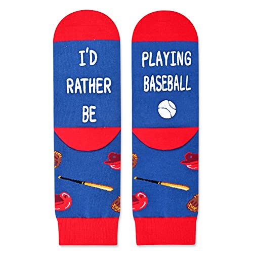 Happypop Kids Socks Boys Socks Girl Socks Boy Baseball Socks Kids Baseball Socks, Boy Gifts Girl Gifts Baseball Gifts For Boys Baseball Gifts For Boy 7-10 #TOP1