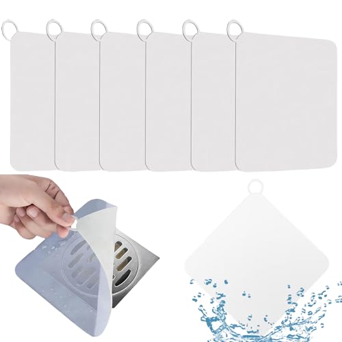 La mejor comparación de Taparroscas los más solicitados. 46 Amzatek Tapón de Silicona para Desagüe, 6Pcs Tapa Coladera Cuadrada Antiolor y Anticucarachas, Cubierta Sellante para Ducha, Baño, Cocina, Lavandería - 15x15 cm
