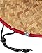 Life is Good Men's Straw Hat - Breathable Wide-Brimmed Woven Beach Sun Hats for Men - Lifeguard Sun Protection Hat, Size OneSize, Red