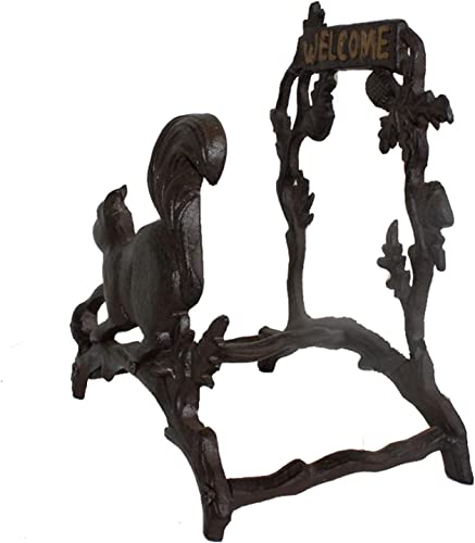 Riseds Euro Style Retro Garden Hose Holder, Garden Hose Holder Detachable Metal Water Hose Holder Hose Hanger, Heavy Duty Hose Holder Freestanding Garden Hose Storage Hose Stand Rack For Outside #TOP4