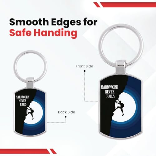 Image of Premium Printed Metal Keychain for Men & Women | High-Definition Artwork Print | Durable Key Ring for Car, Bike, Home & Office Keys | Stylish Decorative Key Holder Gift