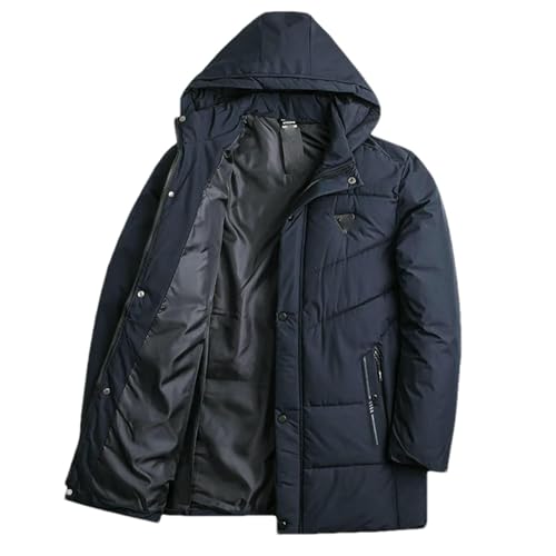 Parka hiver homme chaude veste en coton épais de qualité supérieure