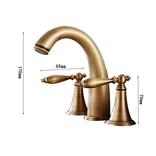 Robinet de Salle de Bain en Bronze style bain de château - 4