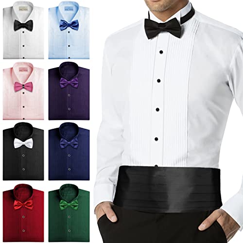 HAWSON Crystal Shirt Studs for Men's Tuxedo Shirt, Tuxedo Buttons for Birthday Wedding Party Christmas.2
