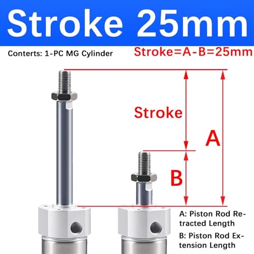 Vérin pneumatique anti-corrosion en acier inoxydable alésage 40 mm double effet - 3