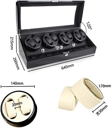 Mechaniczny zegarek Shaker automatyczny nawijacz zegarka 8+9 zegarek nawijacz pudełko z cichym silnikiem duże wykończenie fortepianowe pasuje do zegarków Lady Man