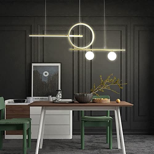 Suspension LED minimaliste moderne au design géométrique pour un intérieur raffiné