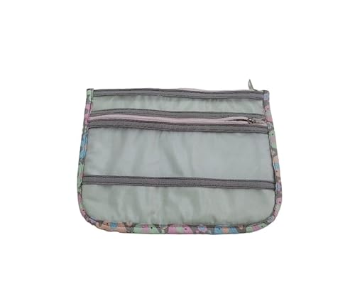 Kit Porta Fraldas + Pastinha Cardeneta de Vacinação (Elefantes Coloridos)