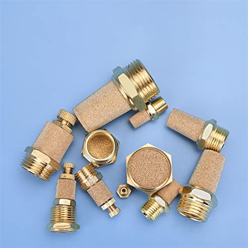 Silencieux d'échappement pneumatique laiton BSL de haute précision 3/8"