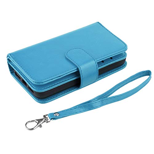Mini PU Funda de Cuero Flip Card Cash Cash Wallet Cover para Varios Dispositivos móviles JohnJohnsen