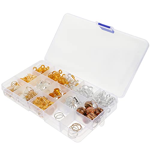 Beaupretty Juego De 158 Accesorios Para Pelucas Lazos Para De Pelo Grueso Cuentas Pasadores Para Rizos Soportes Para Dijes Puños Cepillo Para El Pelo Cepillo Para El Pelo Para