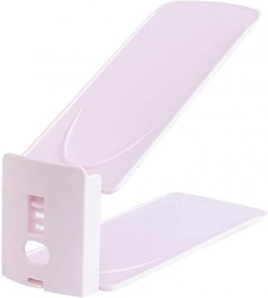 Shoe Slots, 6pcs Shoe Holder Convenient Anti-deform Wide Application Universal Burr Free Rack(Pink)