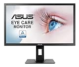 VESA-Wandbefestigung, um Platz auf dem Schreibtisch zu sparen sowie neig-, schwenk-, dreh- und höhenverstellbarer, ergonomischer Standfuß