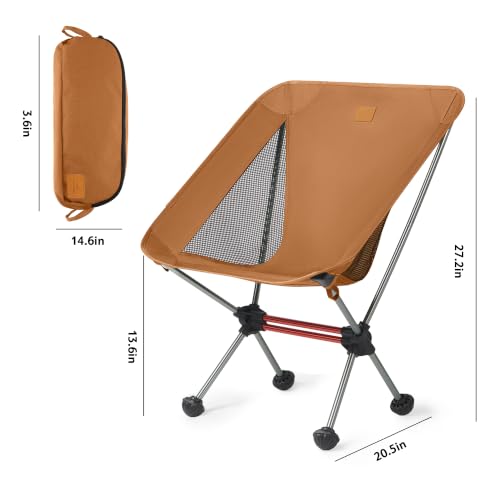 Image of Naturehike YL08 Ultralight Camping Chair - Only 2.12 LBS, Anti-Sinking Feet