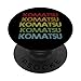 Nome Komatsu PopSockets PopGrip Intercambiabile