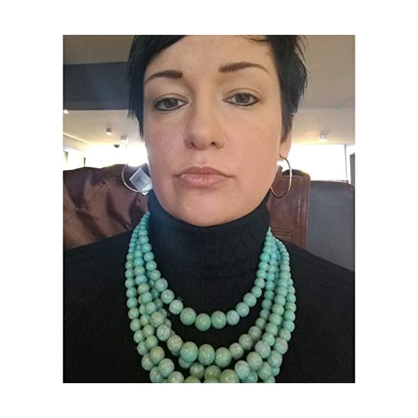 Young & Forever Beaded Necklace with earinging Beads Jewellery Set for Women Girls - Image 3