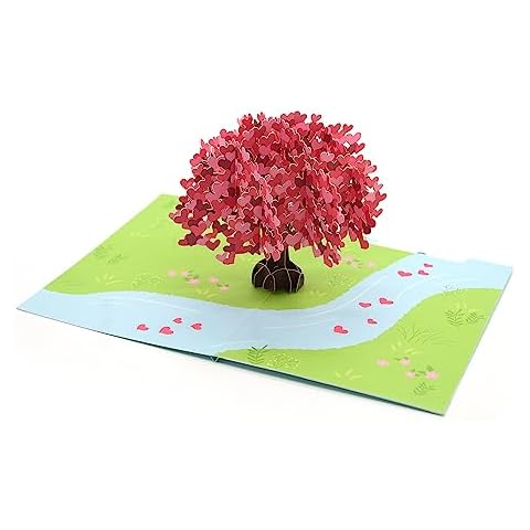 Tree of Hearts 3D Pop Up Card Cover
