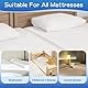 DUJUIKE Doppelbett-Zu-Kingsize-Bett-Konverter, 2-In-1-BettbrüCke, Verstellbarer Elastischer Matratzenhalter FüR Alle Matratzen, Rutschfester Gurt Mit Metallschnalle,Sorgen Sie FüR Erstklassigen Schlaf