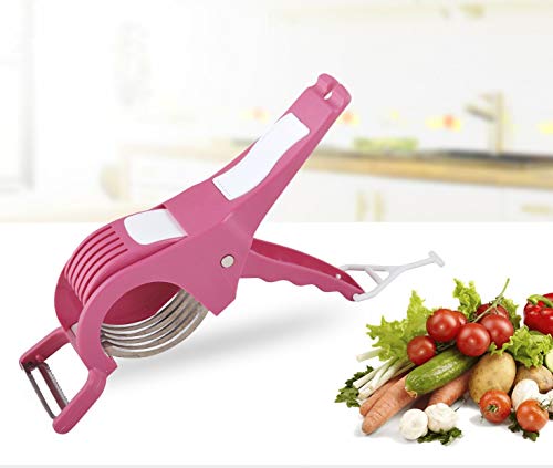 Image of Vegetable Cutter with Peeler [Multicolor]