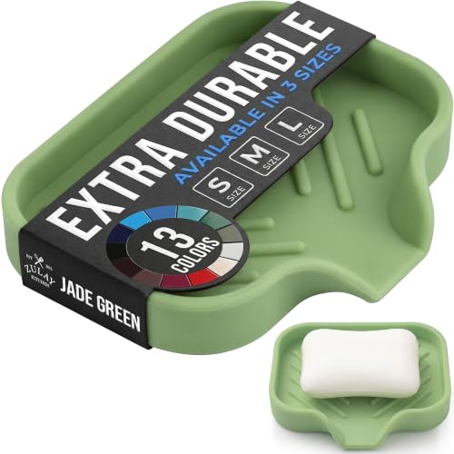 Zulay Kitchen Sponge Holder for Kitchen Sink Flexible Heavy-Duty Sink Caddy