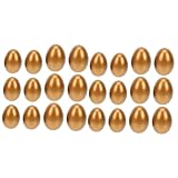 Goldene eierverzierung – optimales pp-material, feine verarbeitung, nicht leicht zu brechen und nicht leicht zu verblassen, ei zu öffnen