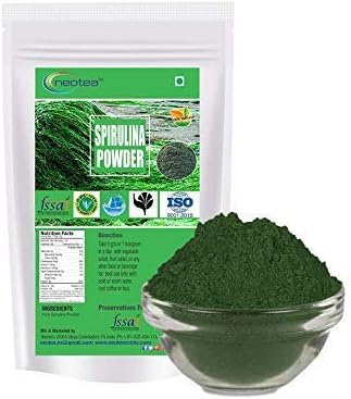 Miniatura 2 de neotea Polvo de espirulina orgánica  Suplemento superalimento denso en nutrientes  Rico en proteínas, vitaminas y antioxidantes  Apoyo inmunológico