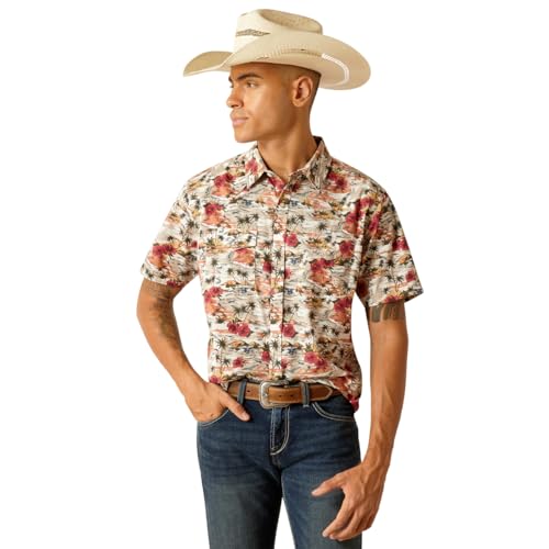 Chemise Hakeem Retro Fit Ariat pour homme au style vintage décontracté