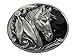 Western Horse Native American Indian Belt Buckle
