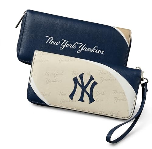MLB New York Yankees Womens Wallet Curve Organizer Stylenew York