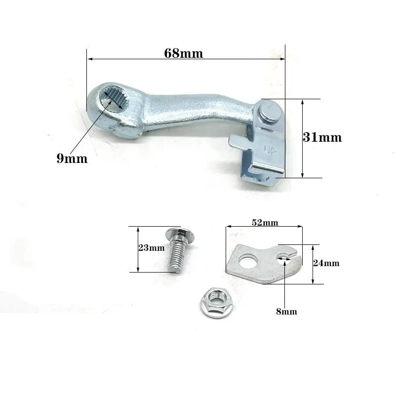 Soporte de brazo de embrague compatible con motor Zongshen NC250 para evitar fatiga 5