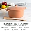 Goodful All-In-One Pot, Multilayer Nonstick, High Performance Cast Dutch Oven With Matching Lid, Roasting Rack And Turner, Made Without PFOA, Dishwasher Safe Cookware, 4.7-Quart, Terracotta #1