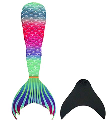 Preisvergleich Produktbild shepretty Meerjungfrau Schwanz Badeanzug für Mädchen Sommerfest,1700Green-140