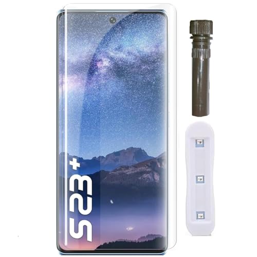 Image of DD SON Premium UV Tempered Glass Screen Protector Compatible For Itel S23 Plus 5G Smartphone (Pack Of 1) With Edge To Edge Full Coverage UV And Easy Installation Kit