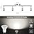 Unicozin LED 4 Light Track Lighting Kit, Matt Nickel 4 Way Ceiling Spot Lighting, Flexibly Rotatable Light Head, Modern Track Light Included 4 x LED GU10 Bulb (4W, Daylight White 5000K, 400LM)