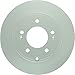 BOSCH 28011450 QuietCast Premium Disc Brake Rotor - Compatible With Select Hyundai Sonata; REAR; 1 PACK