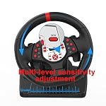 DOYO PS4 Steering Wheel and pedals and shifter, volante para PC, 180°gaming racing wheels Dual-Motor Feedback Driving Force for PS3/PS4/PC/Nintendo Switch/Android - Image 4