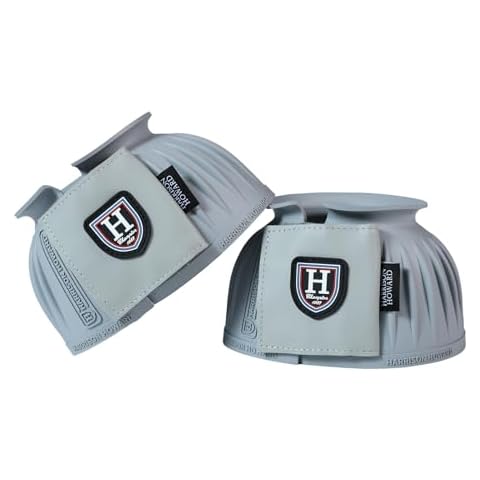 Harrison Howard Rubber Bell Boots for Hoof Protection Cover