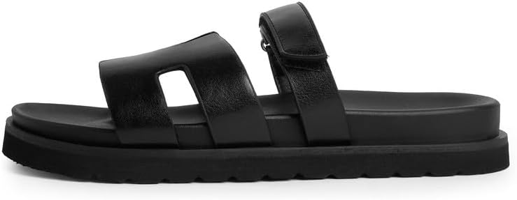 Womens Flat Sandals Open Toe Slide Sandals