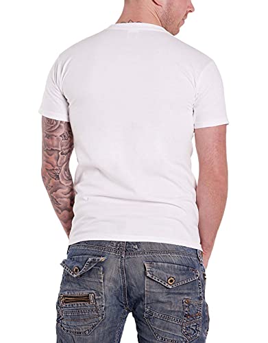 Rolling Stones Men’s Classic Tongue with Soft Hand Inks T-Shirt - Les Beatles, Paul McCartney, John Lennon, RIngo Starr, George Harrison Rolling Stones Men's Classic Tongue with Soft Hand Inks T-Shirt – Image 3