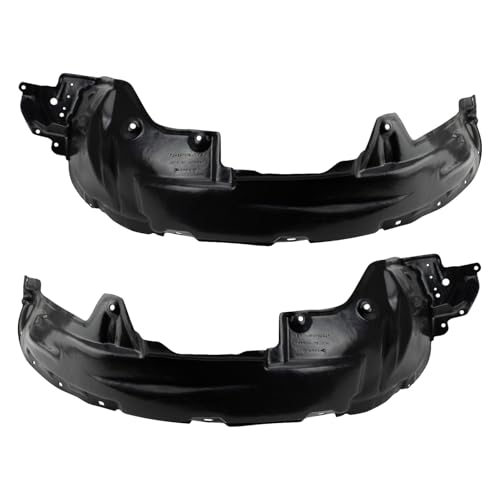 Image of TRQ Front Inner Fender Liner Set Compatible with 2006-2012 Toyota RAV4 TO1248143 TO1249143