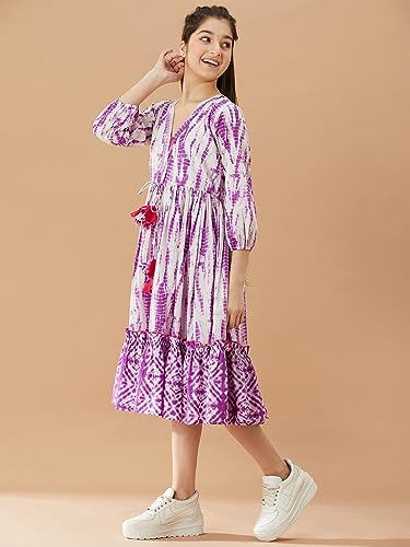 Image of Pspeaches girls Fit & Flare Midi Dress