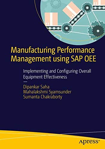 Buy Manufacturing Performance Management using SAP OEE — BookShops.in