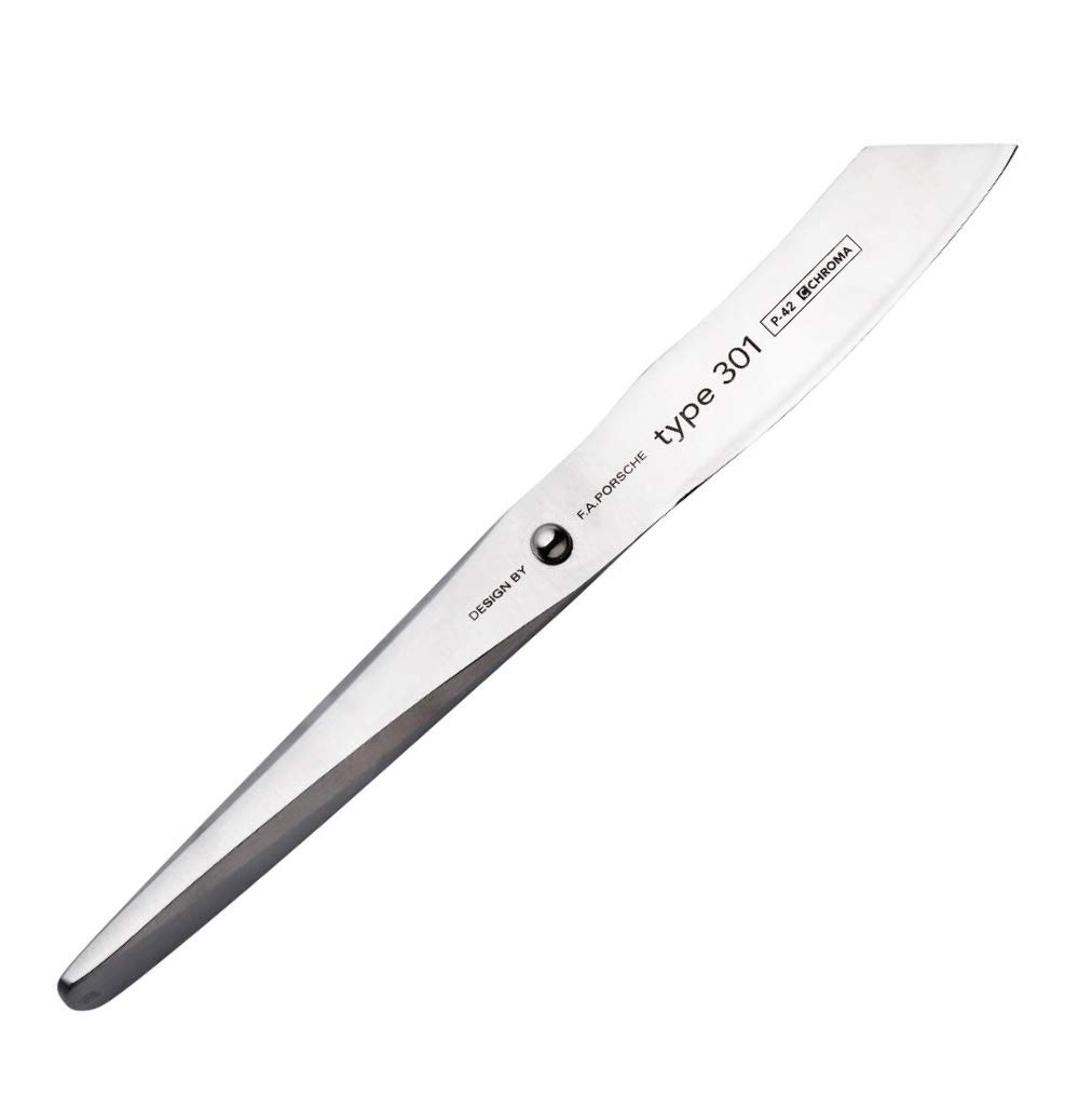 P42 Chroma Type 301 Design by F.A. Porsche, Fruit Knife Couteau à éplucher Couteau office Couteau bec d'oiseau 8 cm