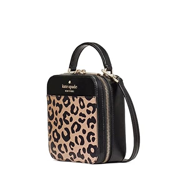 Kate Spade New York Daisy Graphic Leopard Vanity Crossbody Small